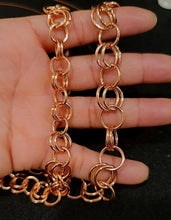 Load image into Gallery viewer, Copper Chain Link Necklace
